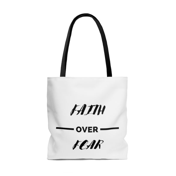 Faith Over Fear Tote Bag