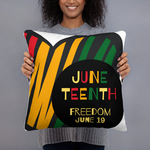 Juneteenth Love Basic Pillow