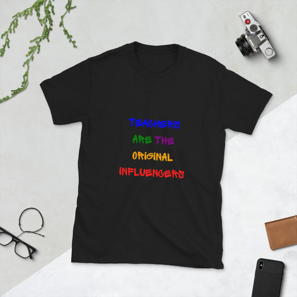 Teacher Influencer - Short-Sleeve Unisex T-Shirt