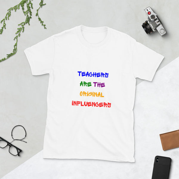 Teacher Influencer - Short-Sleeve Unisex T-Shirt