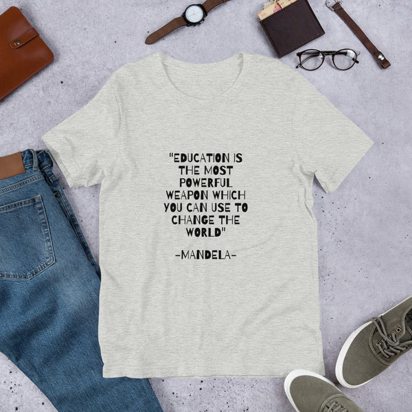 Mandela Quote - Short-Sleeve Unisex T-Shirt