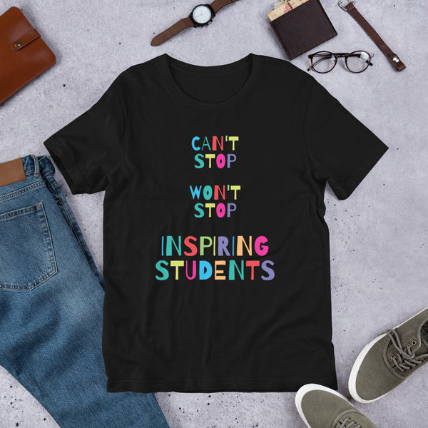 "Can't Stop..." Short-Sleeve Unisex T-Shirt