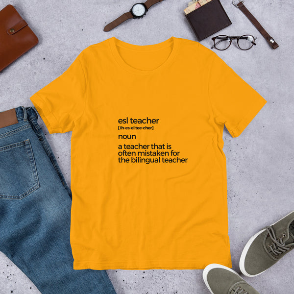 ESL Teacher Short-sleeve unisex t-shirt