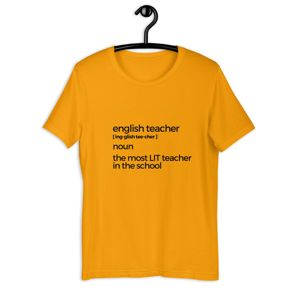 Lit English Teacher Short-sleeve unisex t-shirt