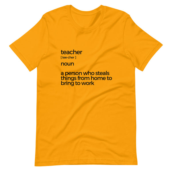 TEACHER -Short-sleeve unisex t-shirt