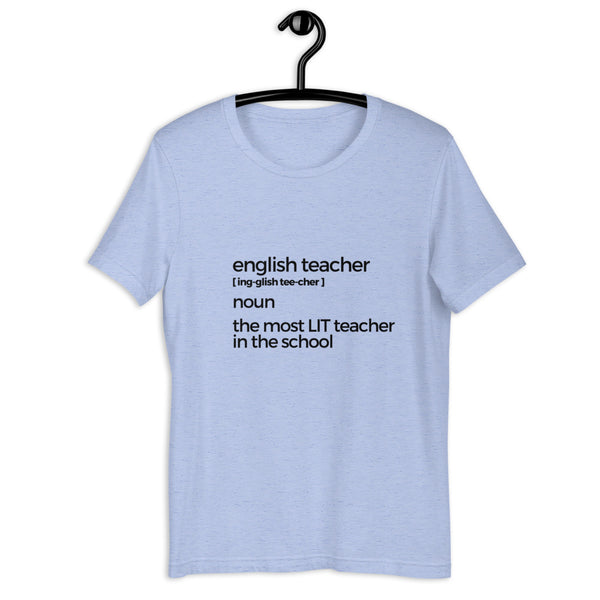 Lit English Teacher Short-sleeve unisex t-shirt