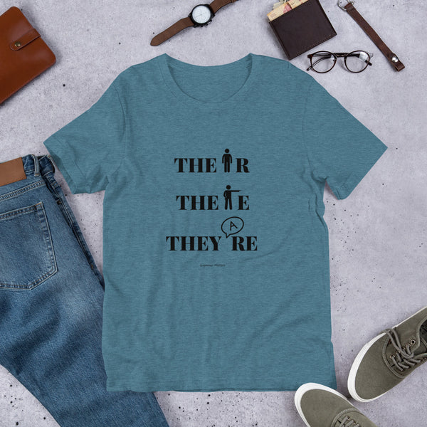 Their etc. Short-sleeve unisex t-shirt