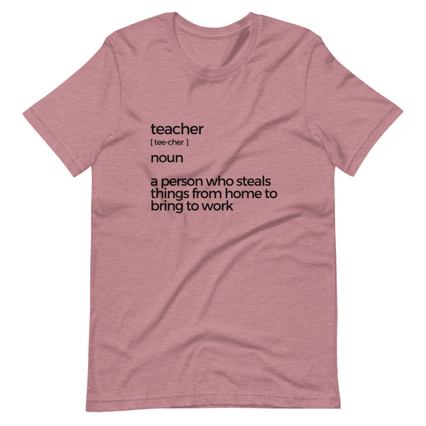 TEACHER -Short-sleeve unisex t-shirt