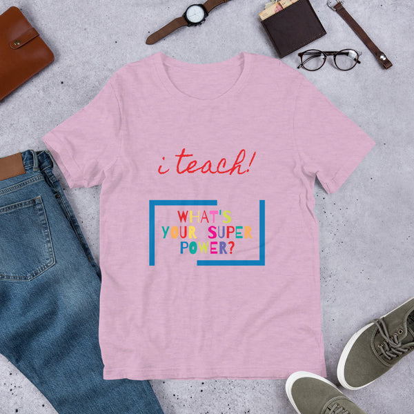 iTeach Short Sleeve Unisex T-Shirt