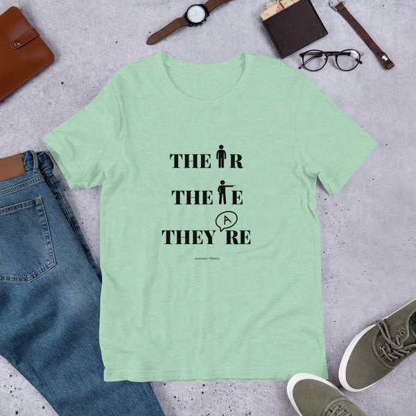 Their etc. Short-sleeve unisex t-shirt