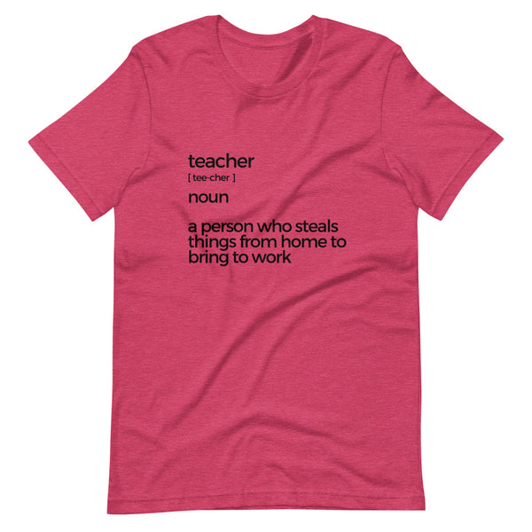 TEACHER -Short-sleeve unisex t-shirt