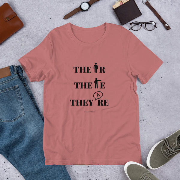 Their etc. Short-sleeve unisex t-shirt