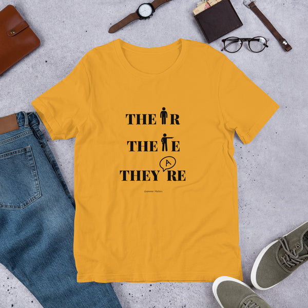 Their etc. Short-sleeve unisex t-shirt