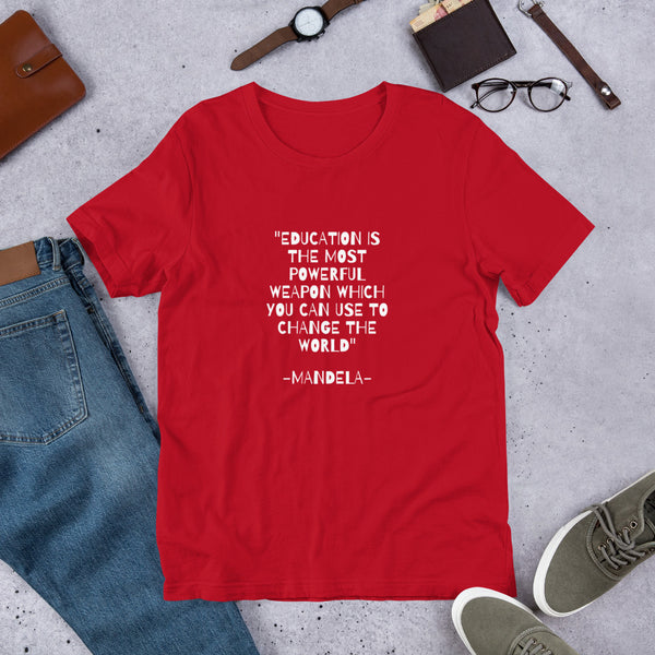 Mandela Quote! Short-Sleeve Unisex T-Shirt