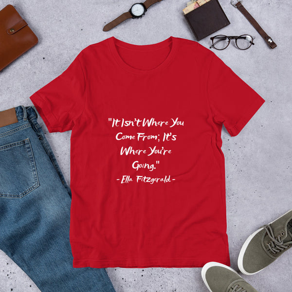 Ella Fitzgerald!- QuoteShort-Sleeve Unisex T-Shirt