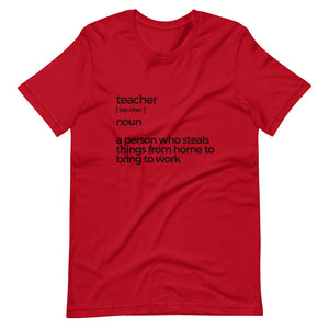 TEACHER -Short-sleeve unisex t-shirt