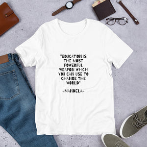 Mandela Quote - Short-Sleeve Unisex T-Shirt