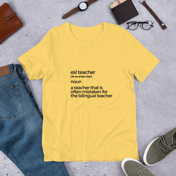 ESL Teacher Short-sleeve unisex t-shirt