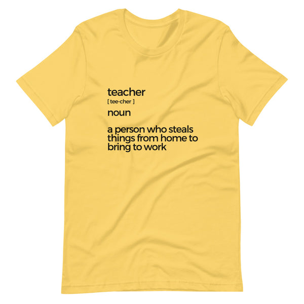 TEACHER -Short-sleeve unisex t-shirt