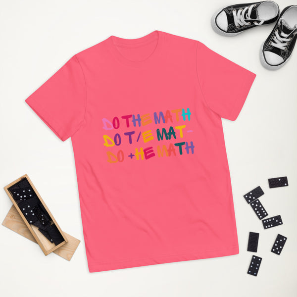 Math Problems Youth jersey t-shirt