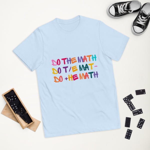 Math Problems Youth jersey t-shirt