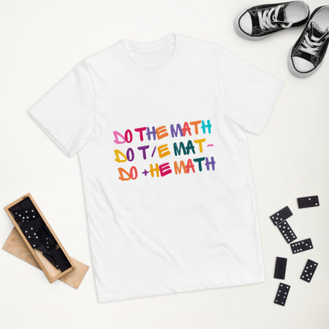 Math Problems Youth jersey t-shirt