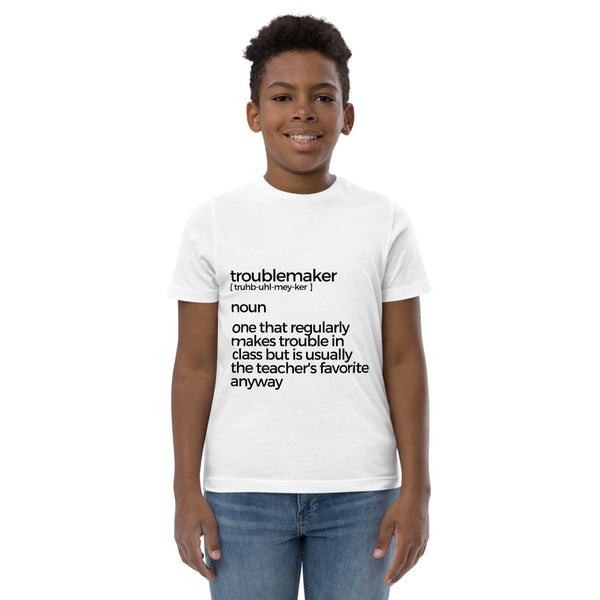 Troublemaker Youth jersey t-shirt